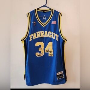 high school jersey all- american HOF Farragut Academy Kevin Garnett size 3xl